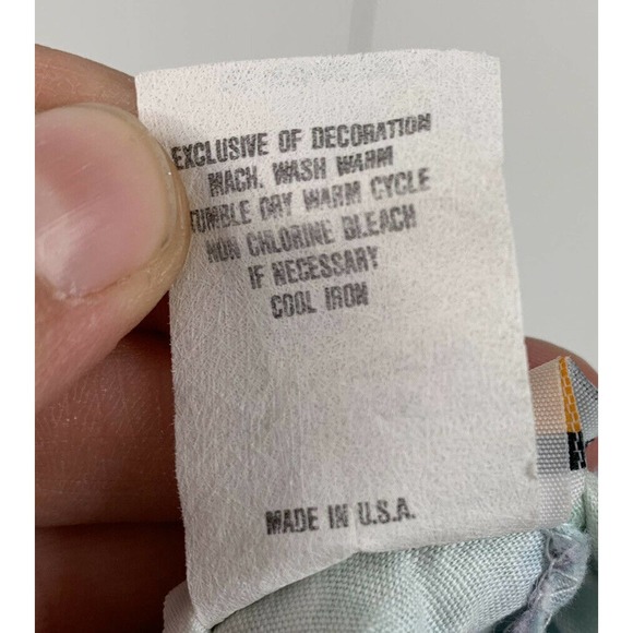 Vintage COMING THING Baby Floral Jumpsuit 18M - Picture 6 of 6